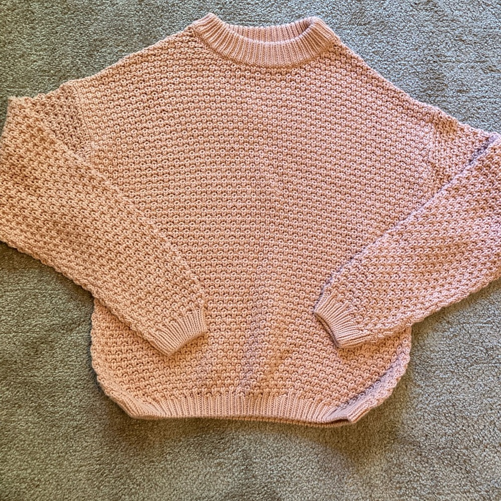 Pink Knit Sweater